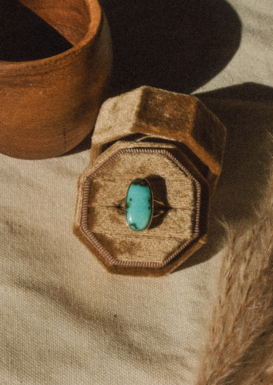 Campitos Turquoise Ring Sz7.5