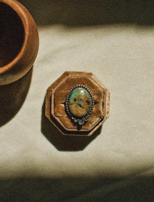 Baja Turquoise Ring sz 9