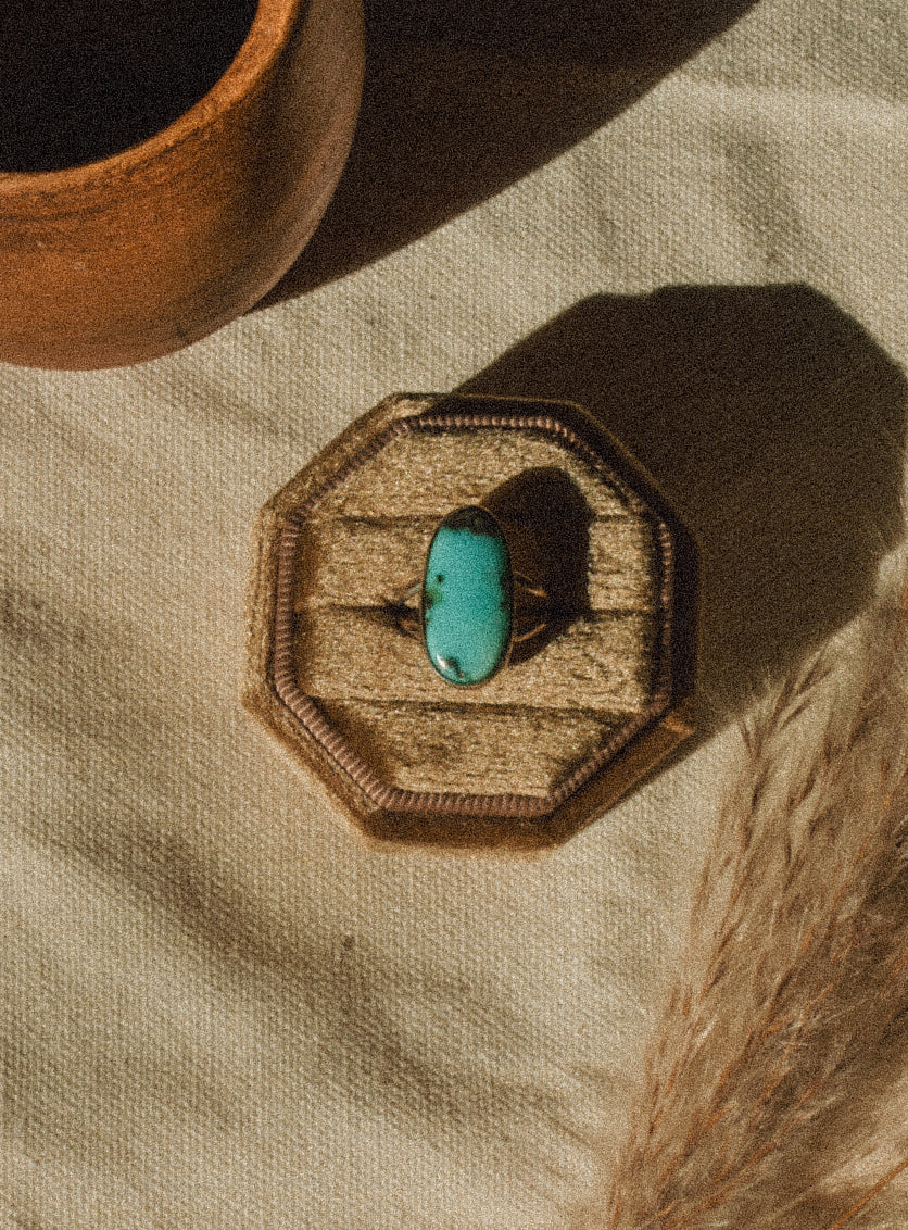 Campitos Turquoise Ring Sz7.5