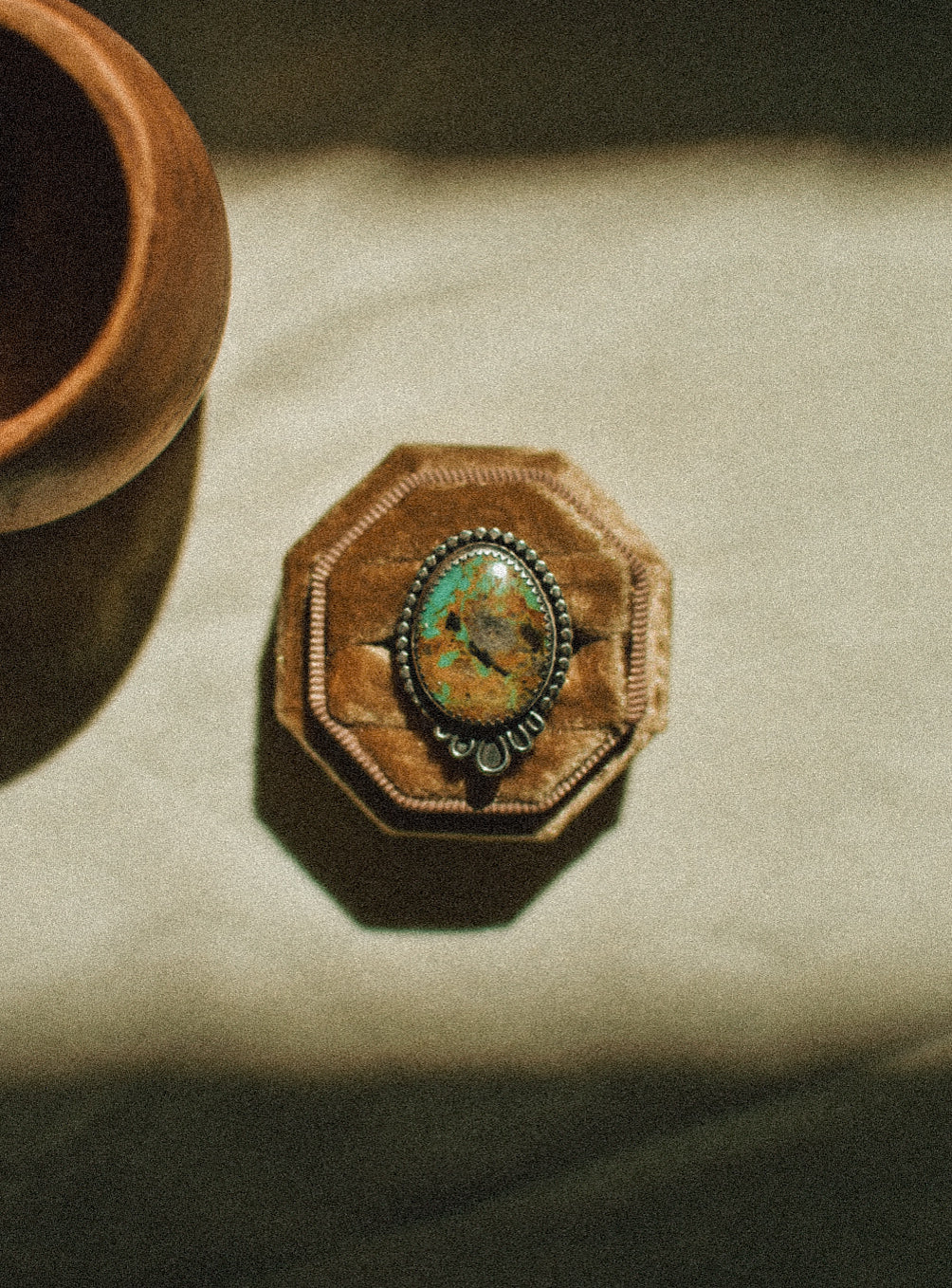 Baja Turquoise Ring sz 9