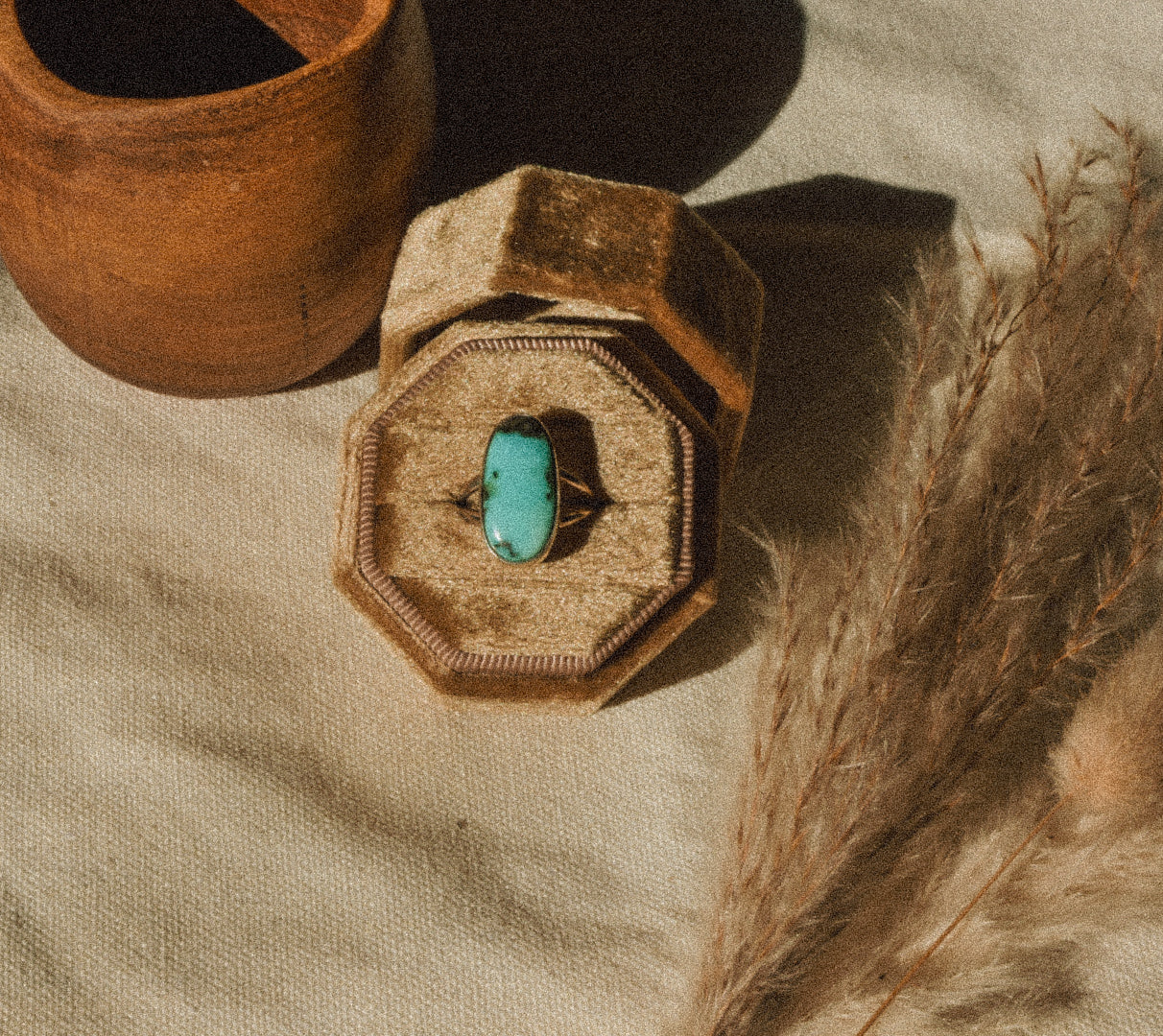 Campitos Turquoise Ring Sz7.5