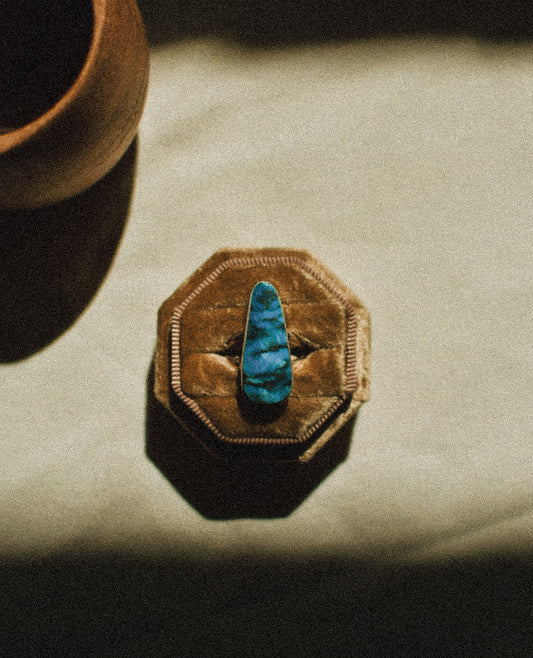 Kingman Turquoise Rings sz 6