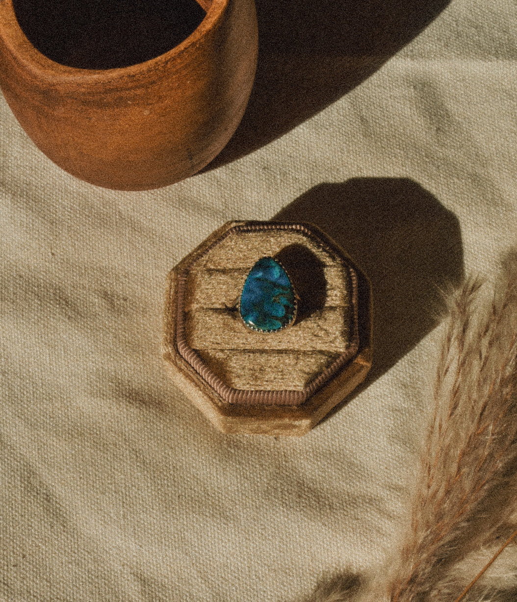 Kingman Turquoise Ring Sz5.25